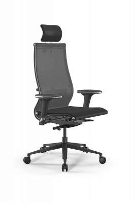 SynchroSit 10 B2-107D - T /Km00/Nb00/D32P/H3mL-2D(M23.B11.G19.W03), Серый-Черный