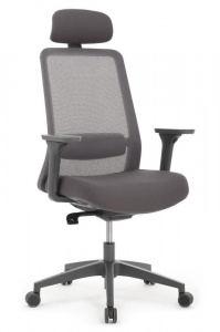 Кресло Ворк W-218C GREY Серый