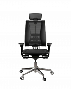 Офисное кресло Y 4DF B2-14D - YM93+Infinity /Kc09/Nc09/D15P/H13mM-3D(M26.B35.G25.W04), Черный, Арт. zA4.F.15.13A в магазине 5kresel