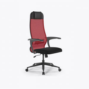 Офисное кресло Sit 10 B1-111U - X2+UMF(X1) /Ub00/Wh00/U0mL-b(M09.B11.G19.W02), Красный-Черный, Арт. z509222808 в магазине 5kresel