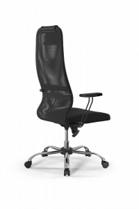 Офисное кресло Sit 8 B1-8T - X1+UMF(X1) /Uh00/Wh00/T1bp-b(M09.B21.G20.W01), Тем.серый-Черный, Арт. z509226820 в магазине 5kresel