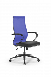 Офисное кресло Sit 10 B2-163K - T+Extra /Km00/Wm12/K3bL(M09.B11.G19.W02), Васильковый-Черный, Арт. z509225502 в магазине 5kresel