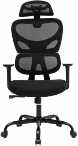 Офисное кресло Skill Сетка Черный, Арт. eve4999 в магазине 5kresel
