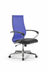 Офисное кресло Sit 10 B2-163K - T+Extra /Km00/Wm12/K1cL(M09.B22.G18.W02), Васильковый-Черный, Арт. z509225410 в магазине 5kresel