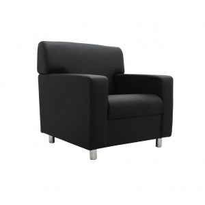 Купить (kle3-k-b) Кресло офисное Клерк 3 Размер: 84 х 80 см, черный Ecotex 3001