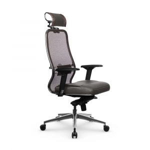 Офисное кресло Samurai SL-3.041 MPES, Светло-коричневый/Серый, Арт. z312295917 в магазине 5kresel