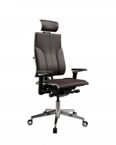 Офисное кресло Y 4DF B2-10D - Infinity /Kc06/Nc06/D15P/H13mL-3D(M26.B32.G25.W04), Темно-коричневый, Арт. zAA.F.5.10A в магазине 5kresel