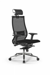 Офисное кресло Samurai L2-9D - TS /Kb00/Nb00/D04P/H2cL-3D(M06.B32.G11.W03), Черный, Арт. z252343492 в магазине 5kresel