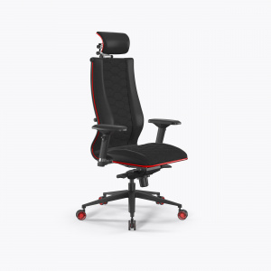 Офисное кресло METTA Samurai B2-44D - UMF(SY271)+Infinity /Krm44/Wrm44/D04P/H17rmL-3D(M06.B11.G22.W28), Черный, Черный