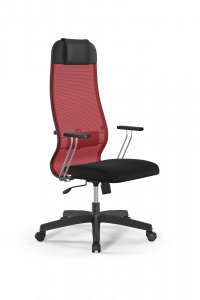 Офисное кресло Sit 10 B1-111T - X2+UMF(X1) /Ub00/Wh00/T1bp-c(M09.B02.G15.W01), Красный-Черный, Арт. z509222655 в магазине 5kresel