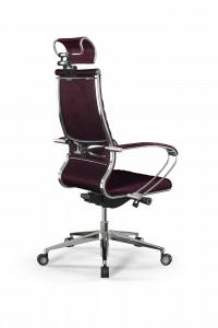 Офисное кресло Samurai B2-13K - GoyaLE /Kc31/Wm31/K2cV/H2cV-3D(M26.B32.G25.W04), Фиолетовый, Арт. z509217170 в магазине 5kresel