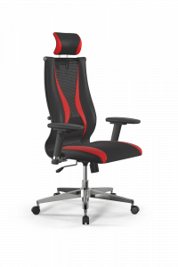 Офисное кресло Sit 10 B2-170D - T+UMF(SY271)+Extra /Kb38/Wh09/D03P/H3mL-Pf-2D(M09.B22.G18.W02), Черный-Красный, Арт. z509214629 в магазине 5kresel