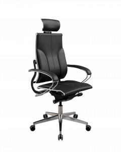 Офисное кресло Move B2-10K - Infinity /Kc06/Nc06/K2cL/H13mL-3D(M26.B32.G25.W03), Черный (бежевая строчка), Арт. z316736720 в магазине 5kresel