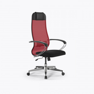 Офисное кресло Sit 10 B1-111K - X2+UMF(X1) /Ub00/Wh00/K1cL(M09.B22.G18.W02), Красный-Черный, Арт. z509222488 в магазине 5kresel