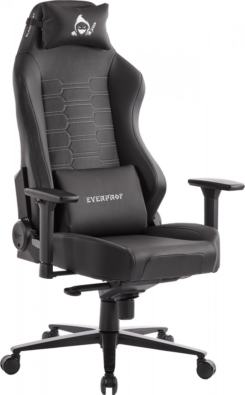 игровое кресло Everprof Геймерское кресло Everprof Blackshot (Блэкшот) Экокожа Черный