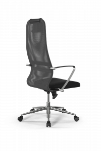 Офисное кресло Sit 8 B1-8K - X1+UMF(X1) /Uh00/Wh00/K5cL(M09.B23.G18.W01), Св.серый-Черный, Арт. z252342242 в магазине 5kresel