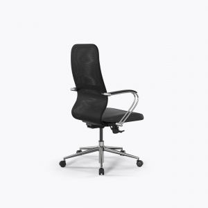 Офисное кресло SynchroSit 8 B2-9K - X2+Extra /Uh00/Wh12/K3cL(M25.B23.G18.W02), Черный, Арт. z509231527 в магазине 5kresel