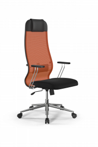 Офисное кресло Sit 10 B1-111T - X2+UMF(X1) /Ub00/Wh00/T1bp-c(M09.B23.G18.W01), Оранжевый-Черный, Арт. z509222761 в магазине 5kresel