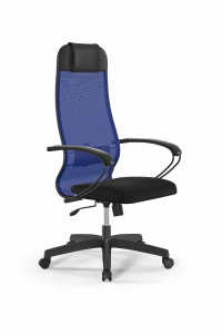 Офисное кресло Sit 10 B1-111K - X2+UMF(X1) /Ub00/Wh00/K1bL(M09.B02.G15.W01), Синий-Черный, Арт. z252341368 в магазине 5kresel