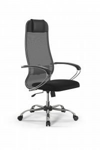 Офисное кресло Sit 10 B1-180K - X2+UMF(X1) /Um00/Wh00/K1cL(M09.B21.G20.W01), Св.серый-Черный, Арт. z509224932 в магазине 5kresel