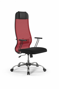 Офисное кресло Sit 10 B1-111T - X2+UMF(X1) /Ub00/Wh00/T1bp-b(M09.B21.G20.W01), Красный-Черный, Арт. z509222600 в магазине 5kresel