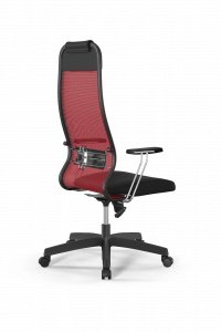 Офисное кресло Sit 10 B1-111T - X2+UMF(X1) /Ub00/Wh00/T1bp-c(M09.B02.G15.W01), Красный-Черный, Арт. z509222655 в магазине 5kresel