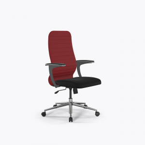 Офисное кресло Sit 8 B2-10U - UMF(X1) /Uh02/Wh00/U1mL-b(M09.B23.G18.W01), Красный-Черный, Арт. z509227186 в магазине 5kresel
