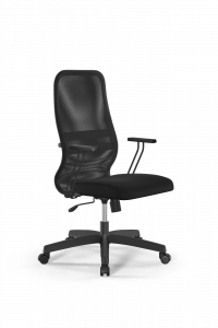 Офисное кресло Sit 8 B2-8T - X1+UMF(X1) /Uh00/Wh00/T1bp-b(M09.B02.G15.W01), Тем.серый-Черный, Арт. z509227414 в магазине 5kresel