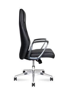 Купить Кресло для руководителя Nancy black leather, Арт. nord-00-00012445 в магазине 5kresel