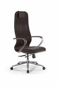 Офисное кресло SynchroSit 8 B1-5K - X2+Extra /Uh42/Wm12/K3cL(M18.B23.G18.W02), Темно-коричневый, Арт. z509231138 в магазине 5kresel
