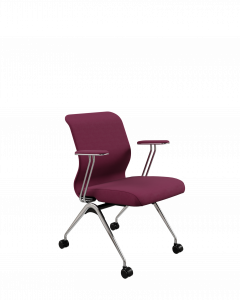 Офисное кресло Sit 8 Mr4-4T - Vivaldi /Uh00/Wh12/T4mV-c(F53.W02), Сливовый, Арт. zEF.4D.1.663 в магазине 5kresel