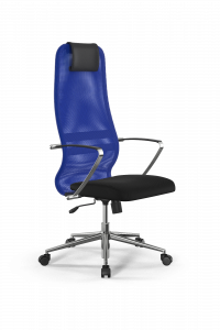 Офисное кресло Sit 8 B1-8K - X1+UMF(X1) /Uh00/Wh00/K5cL(M09.B23.G18.W01), Синий-Черный, Арт. z252342259 в магазине 5kresel