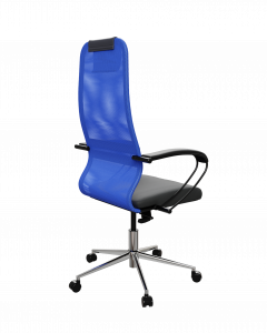 Офисное кресло SU-B-8/подл.130/осн.009, Синий-Черный DB.12.1.2A2, Арт. zDB.12.1.2A2 в магазине 5kresel
