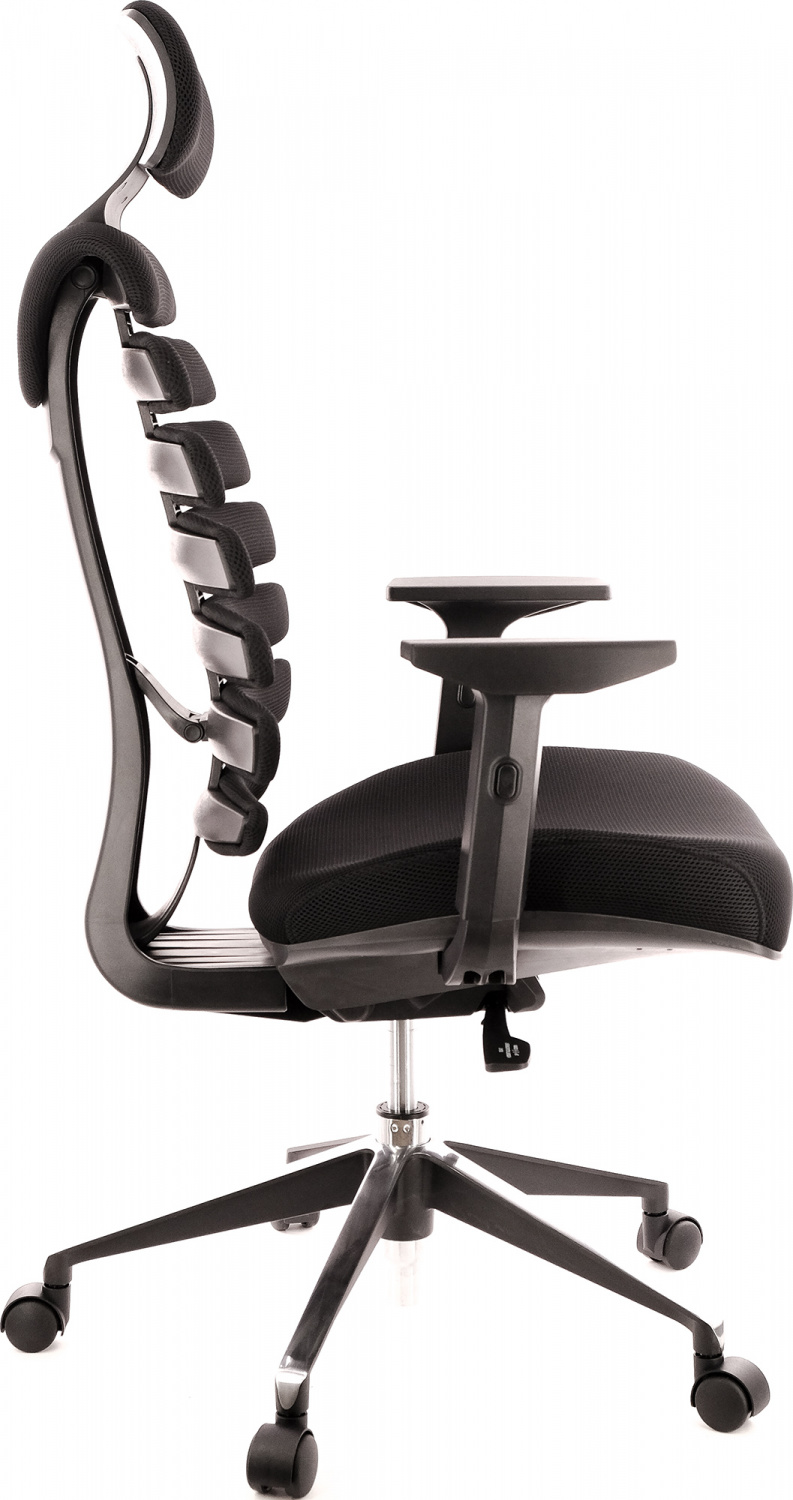 Офисное кресло Everprof Кресло Everprof Ergo Black (Эрго Блэк) Ткань Черный