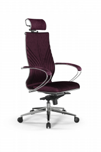 Офисное кресло Samurai B2-13K - GoyaLE /Kc31/Wm31/K2cV/H2cV-3D(M06.B32.G11.W03), Фиолетовый, Арт. z509217095 в магазине 5kresel