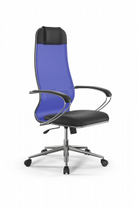 Офисное кресло Sit 10 B1-115K - T+Extra /Um00/Wm12/K1cL(M09.B23.G18.W01), Васильковый-Черный, Арт. z509223416 в магазине 5kresel