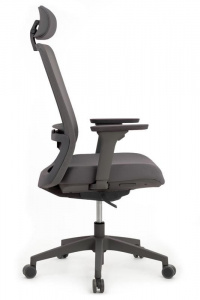 Офисное кресло Кресло Ворк W-218C GREY Серый, Арт. ЦБ-00098001 в магазине 5kresel