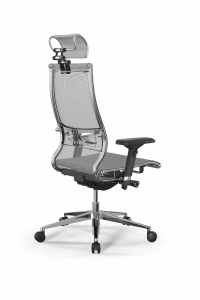 Офисное кресло Samurai L2-5D - TS /Kc00/Nc00/D04P/H2cL-3D(M26.B32.G25.W03), Белый, Арт. z509220699 в магазине 5kresel