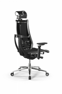 Офисное кресло Y 4DF B2-14D - YM93+Infinity /Kc09/Nc09/D15P/H2cL-3D(M26.B35.G25.W04), Черный, Арт. z509232418 в магазине 5kresel