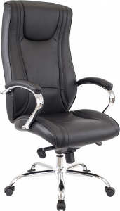 Купить Кресло для руководителя Кресло Everprof King (Кинг) M Экокожа Черный, Арт. eve4775 в магазине 5kresel