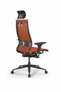 Офисное кресло SynchroSit 10 B2-107D - T /Km00/Nb00/D02P/H3mL-2D(M23.B11.G19.W02), Оранжевый, Арт. z316023820 в магазине 5kresel