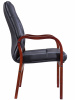 Офисное кресло Everprof Кресло Everprof Monaco Wood (Монако Вуд) CF Экокожа Черный