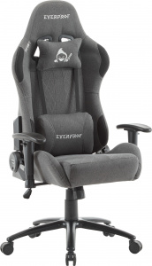 Купить игровое кресло Геймерское кресло Everprof Ghost Ткань Серый, Арт. eve5150 в магазине 5kresel
