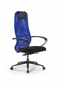 Офисное кресло SynchroSit 8 B1-8K - X1+UMF(X1) /Uh00/Wh00/K1bL(M24.B11.G19.W02), Синий-Черный, Арт. z509231206 в магазине 5kresel