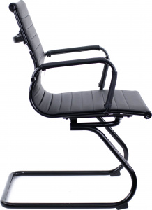 Офисное кресло Leo Black CF Экокожа Черный, Арт. eve4918 в магазине 5kresel