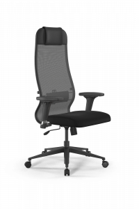 Офисное кресло Sit 10 B1-111D - X2+UMF(X1) /Ub00/Wh00/D02P(M09.B11.G19.W02), Тем.серый-Черный, Арт. z509222242 в магазине 5kresel