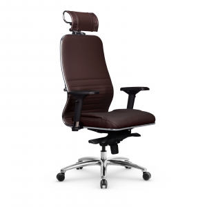 Офисное кресло Samurai KL-3.04 Infinity Easy Clean, Темно-коричневый, Арт. z509339438 в магазине 5kresel