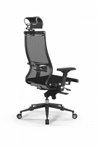 Офисное кресло Samurai L2-9D - TS /Kb00/Nb00/D04P/H2cL-3D(M06.B11.G21.W04), Черный, Арт. z252341184 в магазине 5kresel