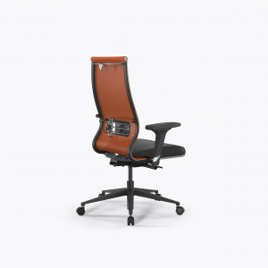 Офисное кресло SynchroSit 10 B2-163D - T+Extra /Km00/Wm12/D02P(M24.B11.G19.W02), Оранжевый-Черный, Арт. z509230643 в магазине 5kresel