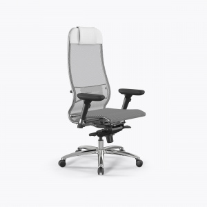 Офисное кресло Samurai L1-1D - TS /Uc00/Nc00/D13P(M06.B31.G04.W03), Белый, Арт. z509218634 в магазине 5kresel